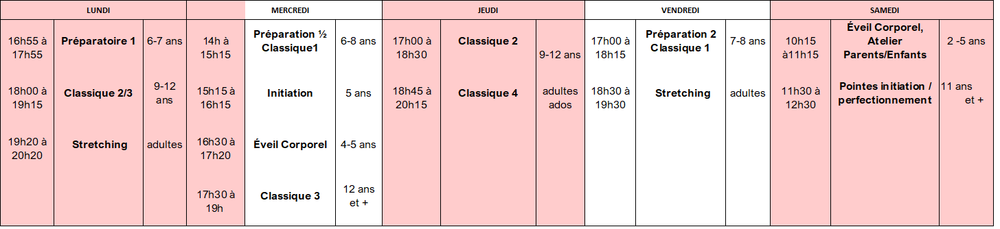 HORAIRES20241